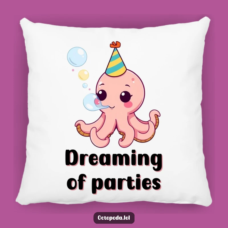 Funny Octopus Party Pillow: Snuggle Up with Fun and This Funny Gift