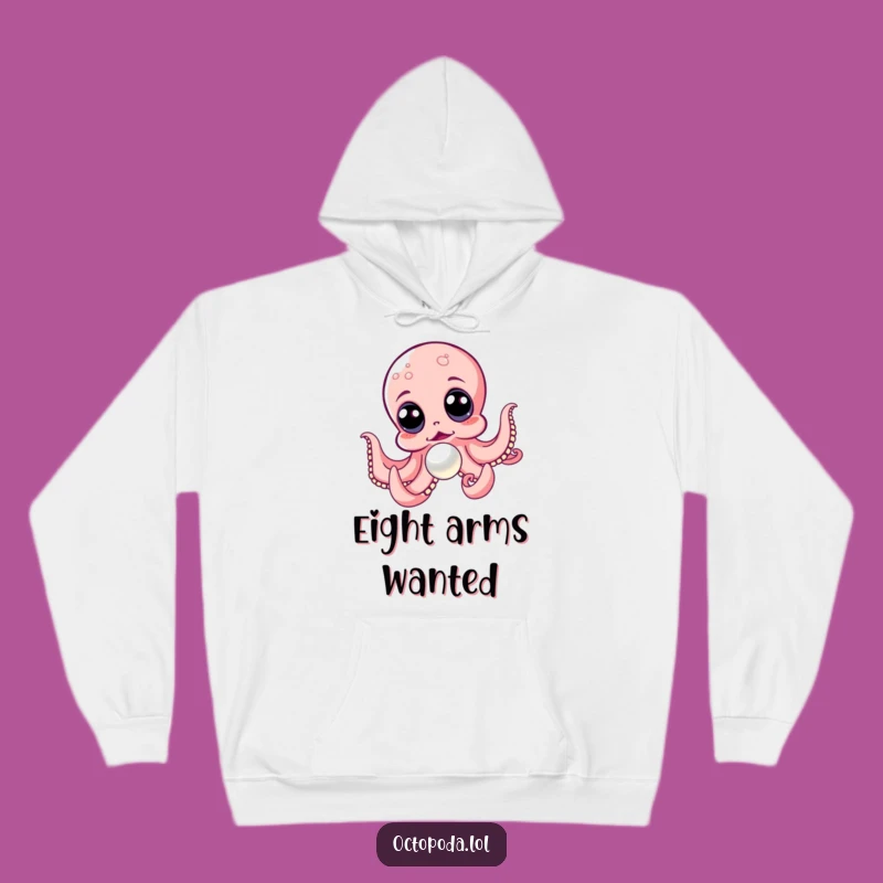 Cozy Funny Octopus Chasing Pearl Hoodie: The Ultimate Warm and Whimsical Gift!