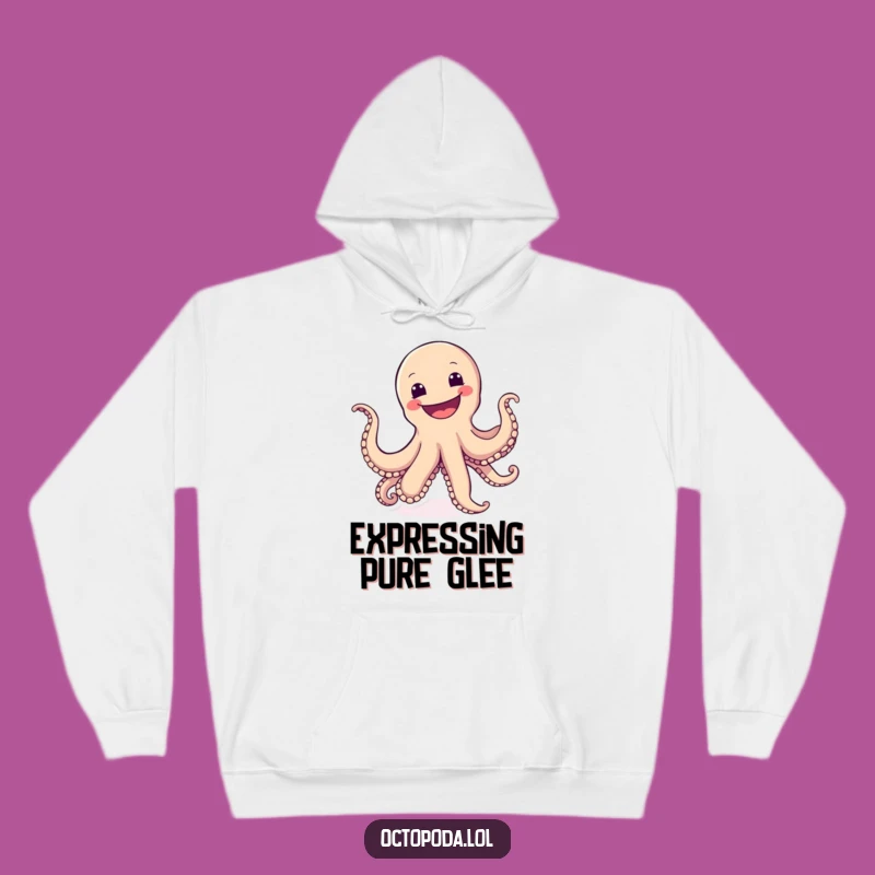 Cozy Funny Octopus Hoodie: Cartwheel into Comfort, Perfect Gift