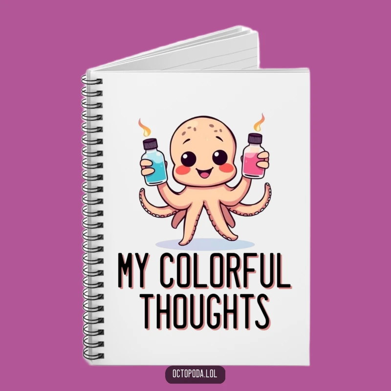 Funny Octopus Art Notebook: Jot Down Creative Ideas with Funny Gift