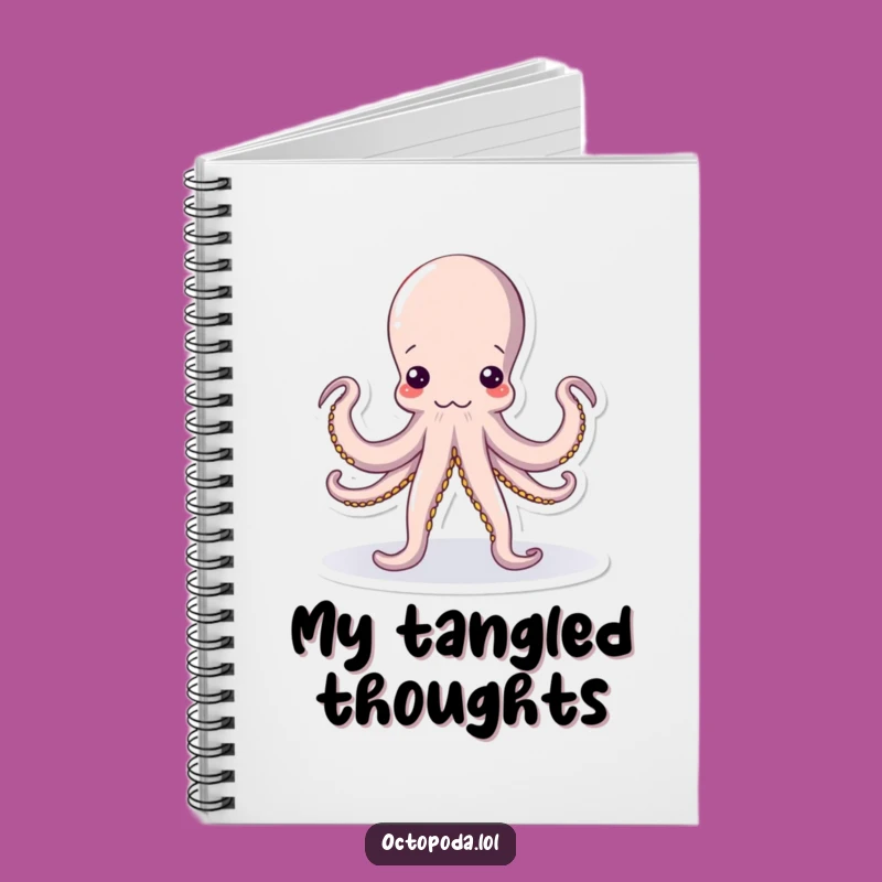 Funny Yoga Octopus Notebook: Hilarious Cephalopod Journal for Flexible Thoughts