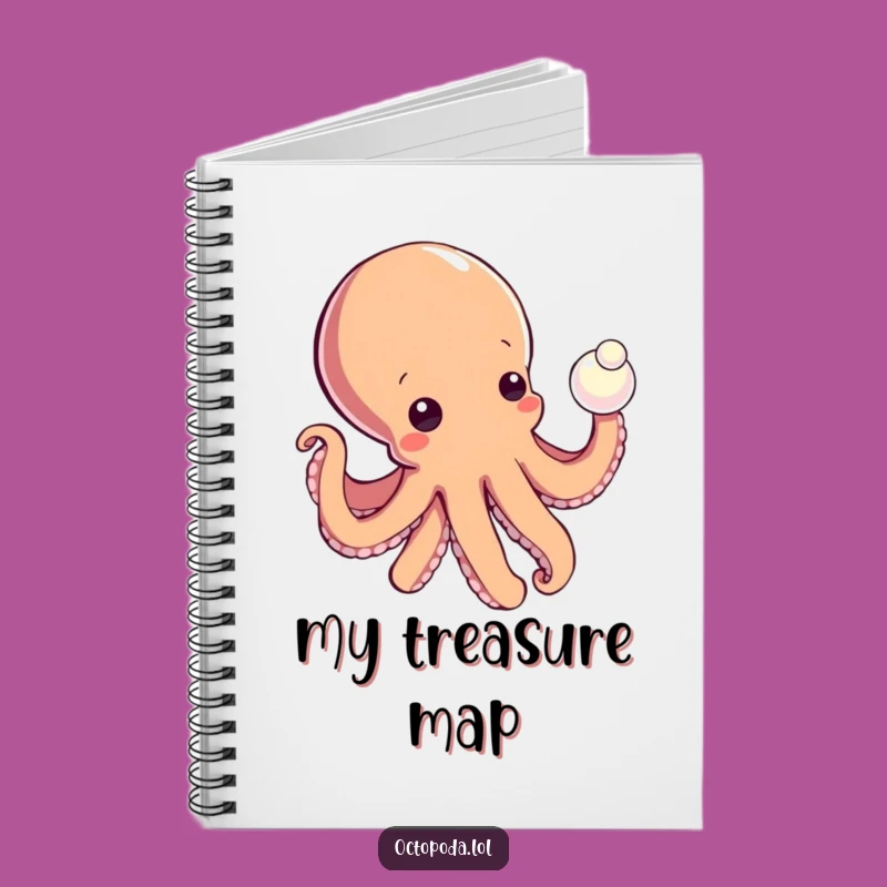 Funny Octopus Curiosity Notebook: Jot Down Discoveries with Funny Gift