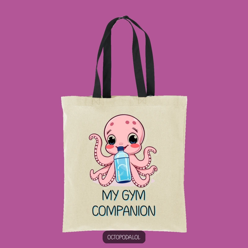Funny Octopus Water Bottle Tote: Carry Your Fun with This Funny Gift